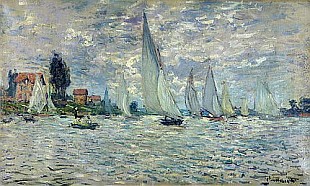 Claude Monet - The Boats, or Regatta at Argenteuil