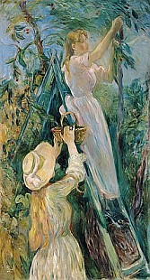 Berthe Morisot - The Cherry Picker  
