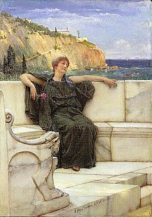Sir Lawrence Alma-Tadema - Daydreaming 