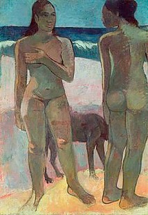 Paul Gauguin - Two Tahitian Women on the Beach