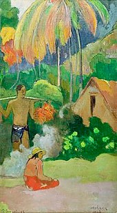 Paul Gauguin - Landscape in Tahiti 