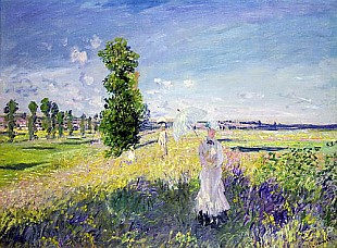 Claude Monet - The Walk