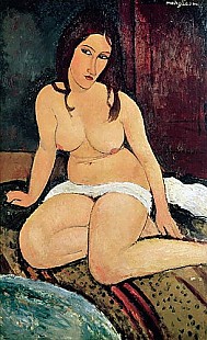 Amadeo Modigliani - Seated Nude
