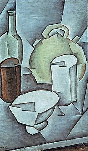 Juan Gris - Still Life with a Bottle of Wine