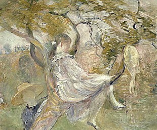 Berthe Morisot - In the Apple Tree, 1890