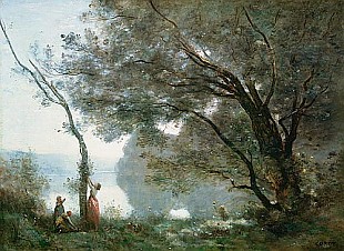 Jean Baptiste Camille Corot - Souvenir of Montefontaine