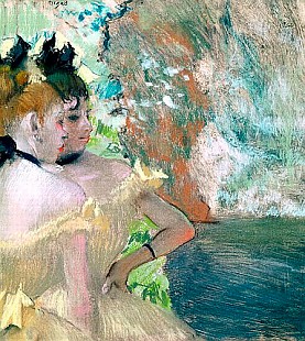 Edgar Degas - Dancers in the Wings