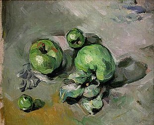 Paul Cézanne - Green apples