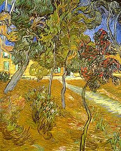 Vincent van Gogh - Garden of St. Paul's Hospital