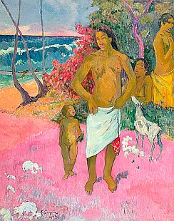 Paul Gauguin - A Walk by the Sea