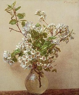 Thédore Fantin-Latour - Pear Blossom