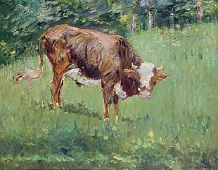 Edouard Manet - Young Bull in a Meadow