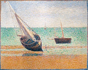 Georges-Pierre Seurat - Low Tide at Grandcamp