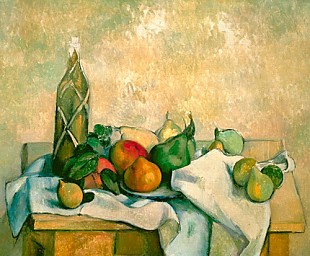 Paul Cézanne - Still Life with Bottle of Liqueur