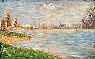 Georges-Pierre Seurat - The River Banks