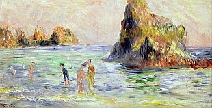 Pierre-Auguste Renoir - Moulin Huet Bay, Guernsey