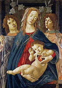 Sandro Botticelli - Virgin of the Pomegranate
