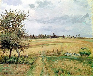 Camille Pissarro - Landscape at Pontoise 