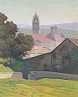 Felix Vallotton - Landscape with Church