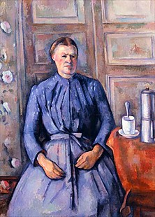 Paul Cézanne - Woman with a Coffee Pot