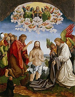 Albrecht Dürer - The Baptism of Christ