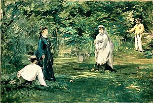 Edouard Manet - The Game of Croquet