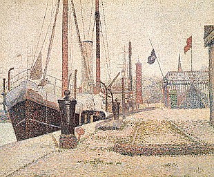 Georges-Pierre Seurat - La Maria at Honfleur
