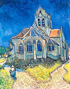Vincent van Gogh - The church of Auvers-sur-Oise