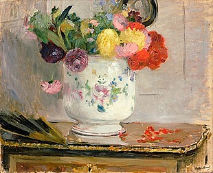 Berthe Morisot - Dahlias