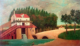 Henri Rousseau - The Watermill