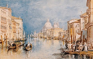 Joseph Mallord William Turner - The Grand Canal, Venice
