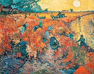Vincent van Gogh - Red Vineyards at Arles