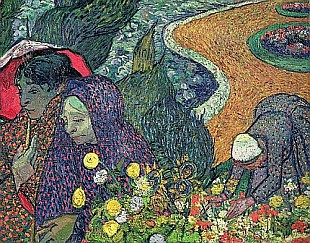 Vincent van Gogh - Ladies of Arles (Memories of the Garden at Etten)