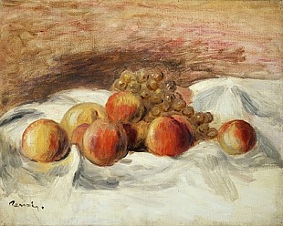 Pierre-Auguste Renoir - Still life with peaches