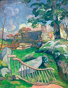 Paul Gauguin - The Wooden Gate