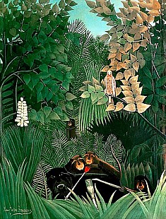 Henri Rousseau - The Monkeys