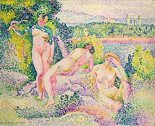 Henri-Edmond Cross - Three Nudes
