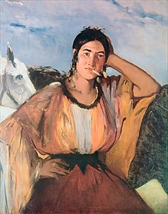 Edouard Manet - Gypsy with a Cigarette
