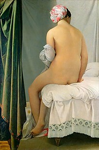 Jean Auguste Dominique Ingres - Baigneuse Valpincon