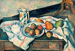 Paul Cézanne - Still Life of Peaches and Pears