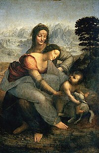 Leonardo da Vinci - Virgin and Child with St. Anne
