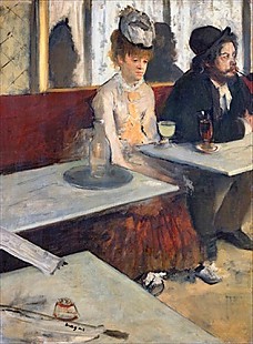 Edgar Degas - In the café (or: The absinth)