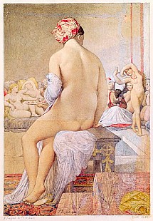 Jean Auguste Dominique Ingres - Odalisque or the Small Bather