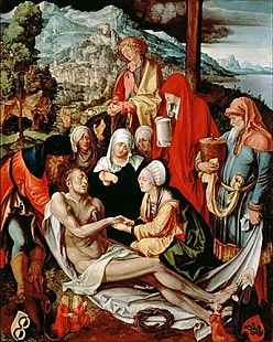 Albrecht Dürer - Lamentation for Christ