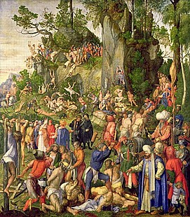 Albrecht Dürer - Martyrdom of the Ten Thousand