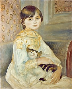 Pierre-Auguste Renoir - Julie Manet with Cat