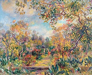 Pierre-Auguste Renoir - Landscape at Beaulieu