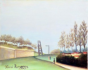 Henri Rousseau - View from the Porte de Vanves, Paris