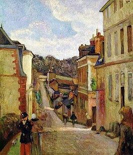 Paul Gauguin - A Suburban Street