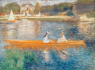 Pierre-Auguste Renoir - Boating on the Seine